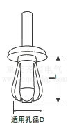 线槽专用铆钉